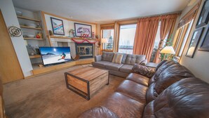 Leilighet, flere senger, fjellutsikt (Liftside 309) | Oppholdsområde