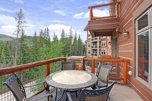 Luxury Condo, 2 Bedrooms, Mountain View, Slope side (Timbers 3067) | Balcony - Timbers 3067 (Keystone)