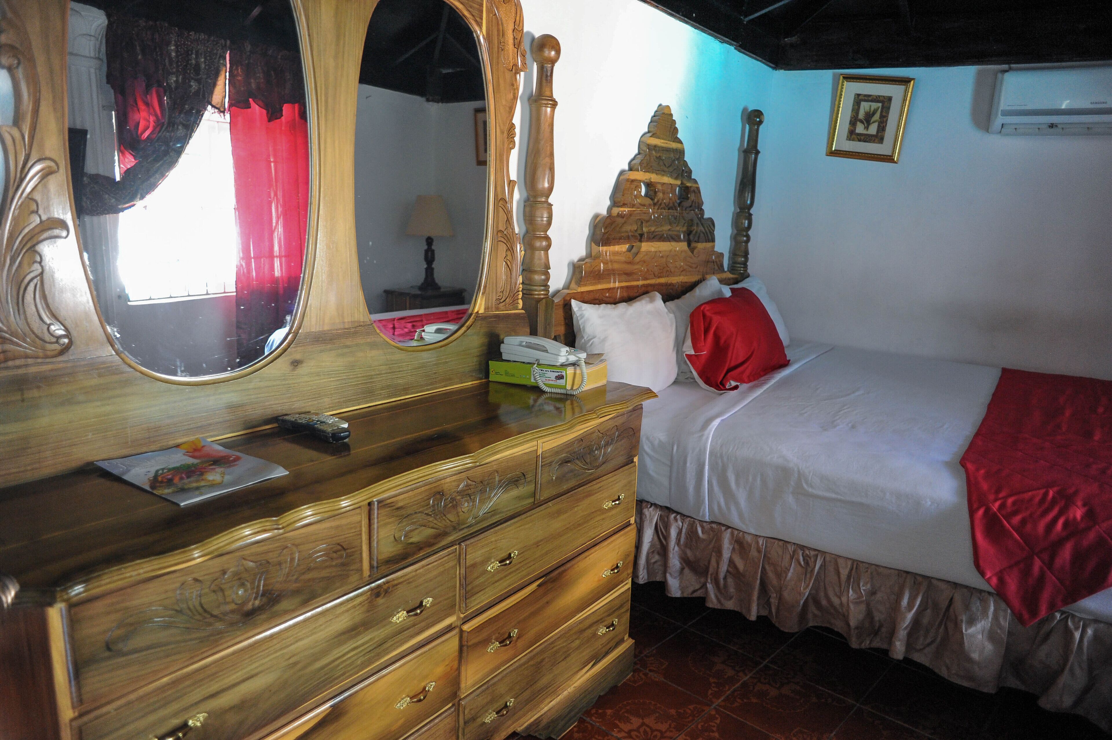 junior one king bed room | premium bedding, in-room safe, desk, blackout curtains