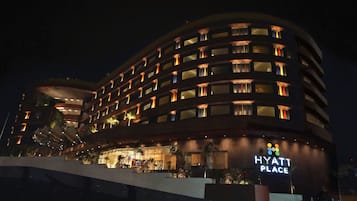 Front of property – evening/night