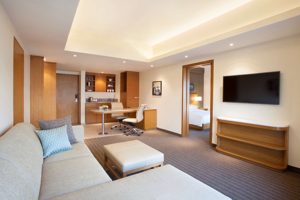 Suite, 1 King Bed with Sofa bed