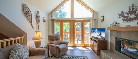 Casa geminada clássica, 2 quartos, banheira de imersão, vista para o resort | Fachada