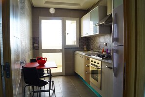 公寓, 1 间卧室 | 私人厨房 | 大冰箱、微波炉、烤箱、炉灶