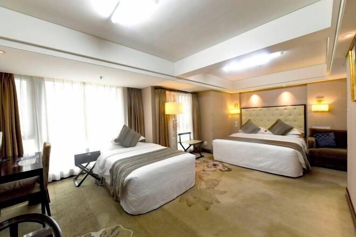 1 habitación, minibar, caja de seguridad en la habitación y escritorio