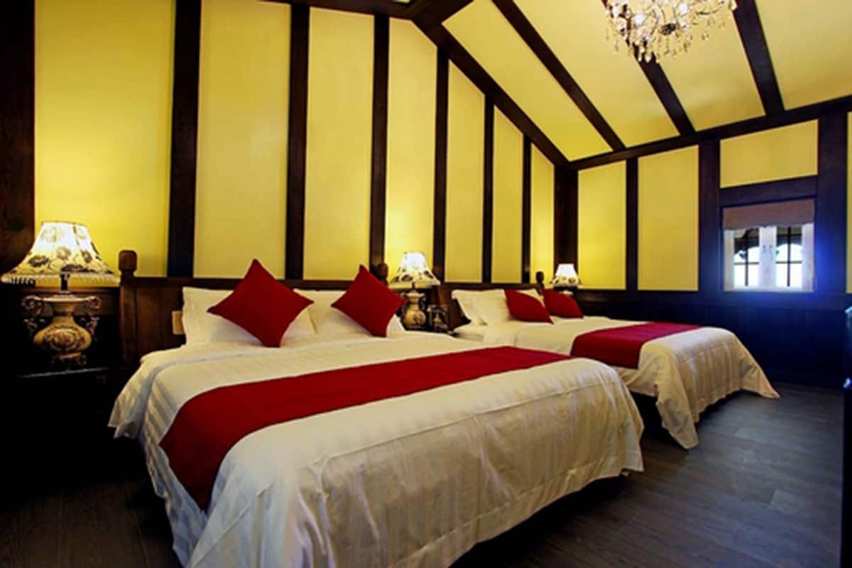 Family Quadruple Room, Sea View, Mezzanine | In-room safe, blackout drapes, soundproofing, WiFi (free)