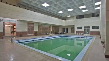 Indoor pool, outdoor pool