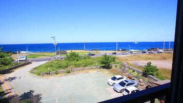 Chambre avec lits jumeaux, vue océan | Vue de la chambre