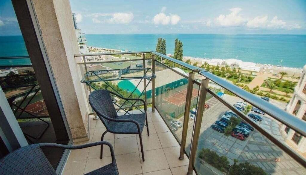 Vue sur la plage/l’océan