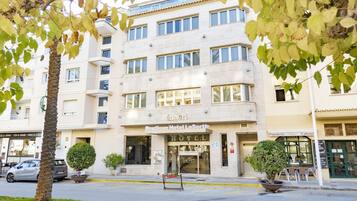 Voorkant van accommodatie