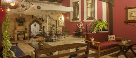 Blick auf den Innenhof