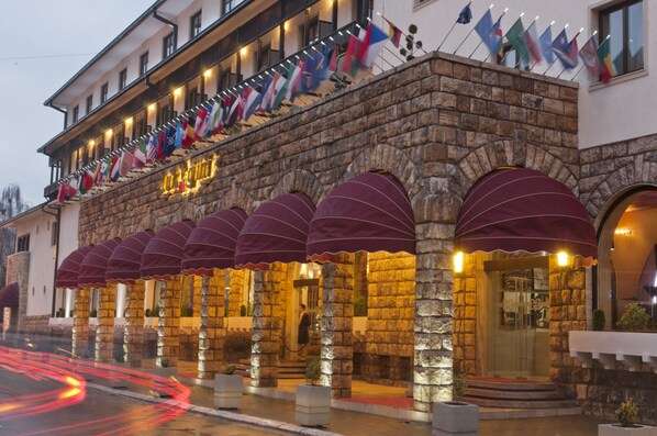 Fachada da propriedade