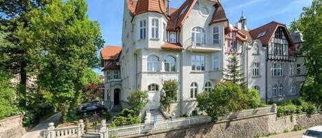 Façade de l’hébergement