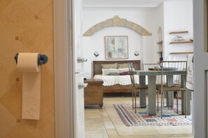 Room, Private Bathroom (Above the Spring) | 1 bedroom, free WiFi, bed sheets - Above the Spring (Jerusalem)