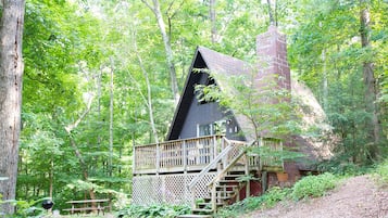 Standard Cottage, Private Bathroom, Lake View (A-Frame Pawpaw Cottage) | Exterior