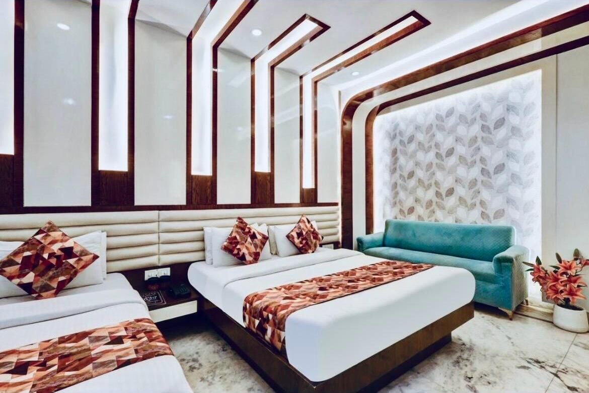 Literie de qualité, lit avec matelas en mousse à mémoire