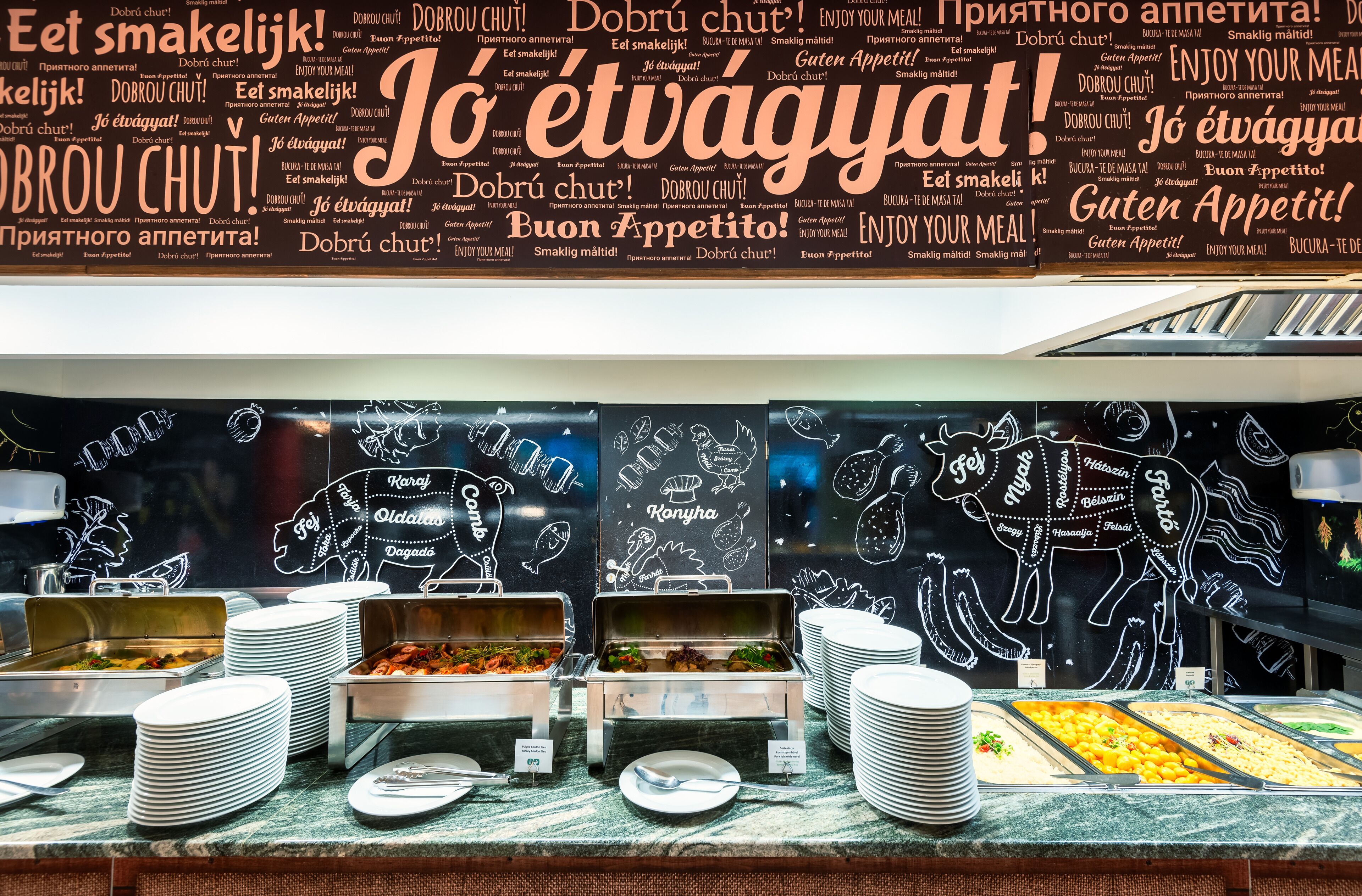 breakfast, lunch, dinner served; local and international cuisine