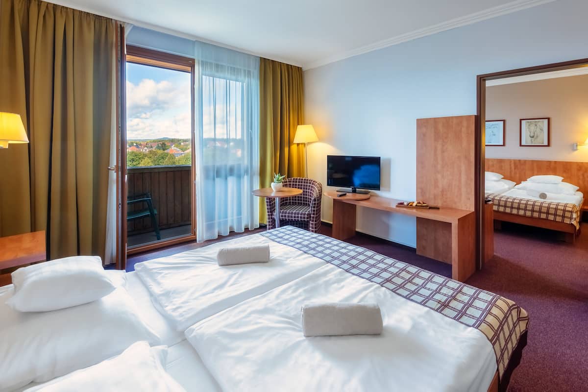 family room, balcony | 1 bedroom, minibar, in-room safe, desk