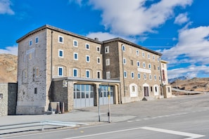 Fassade der Unterkunft