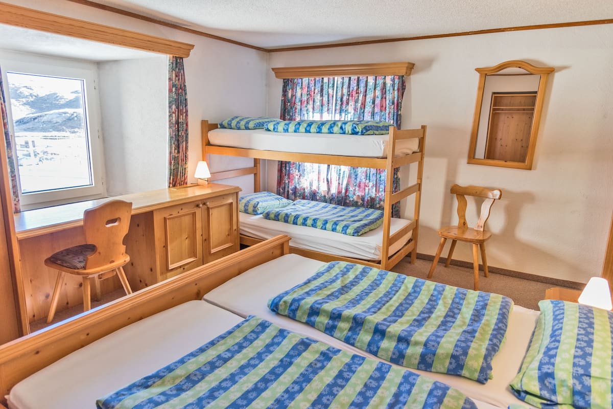 Quadruple Room (Private bathroom) | Desk, free WiFi, bed sheets