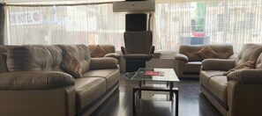 Lobby sitting area - Sai Pavilion (Puttaparti)