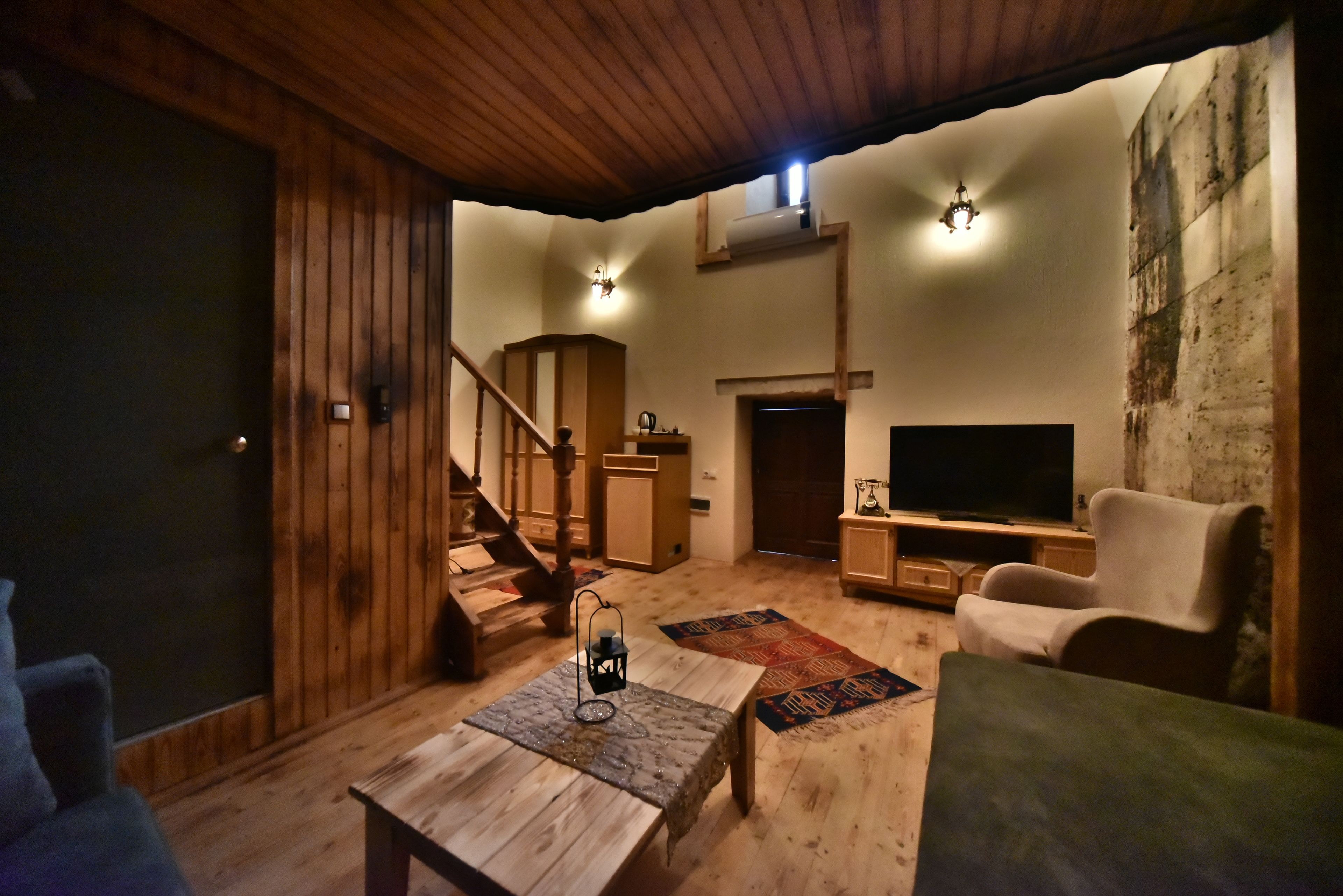 duplex | living area | lcd tv