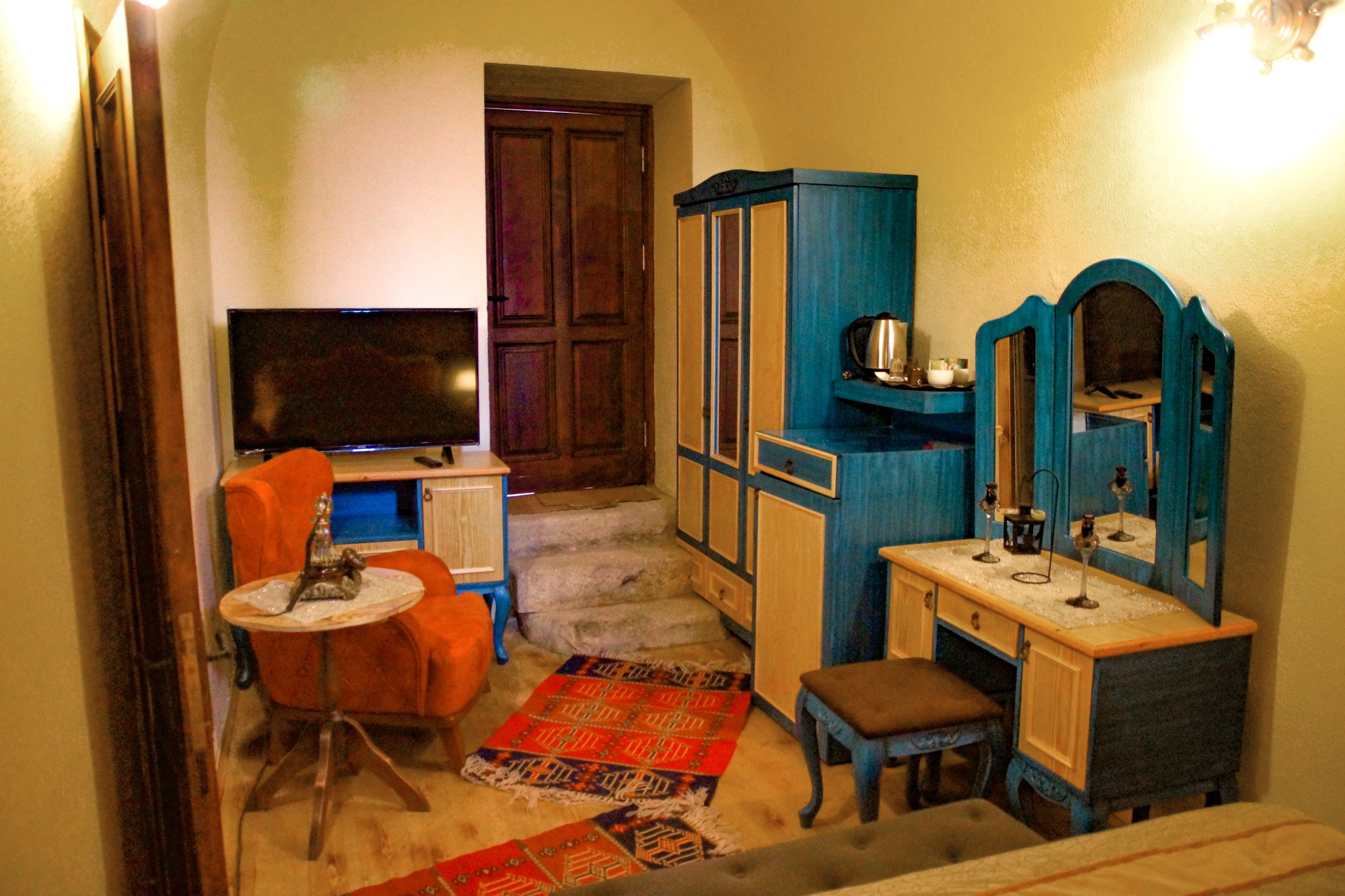 double room (turkish bath) | living area | lcd tv