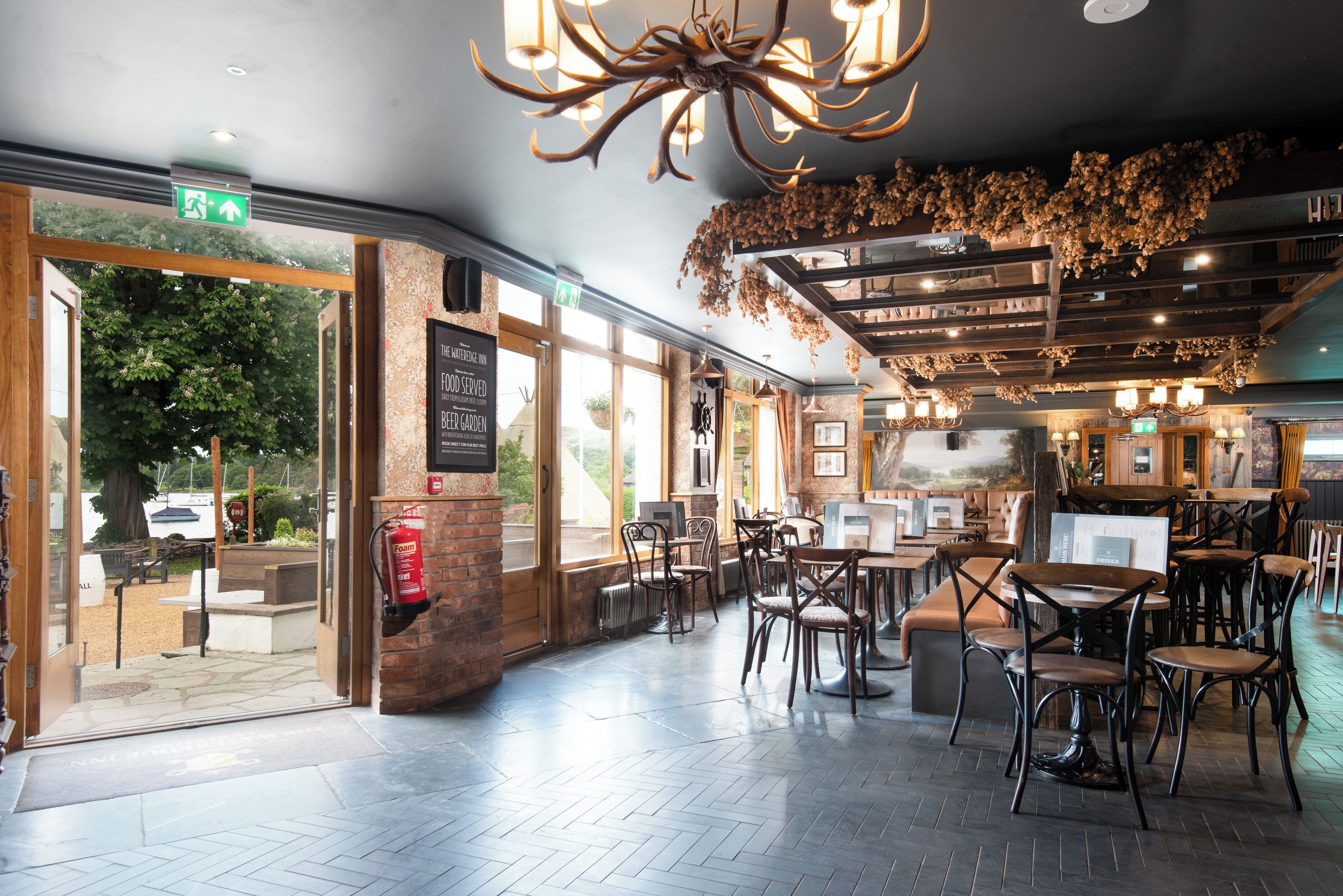 breakfast, lunch, dinner served; local cuisine