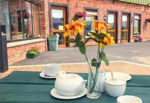 Fachada de la propiedad