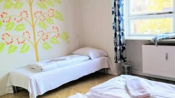 Habitación triple | Wifi gratis y ropa de cama