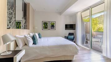 1 habitación, ropa de cama de alta calidad y minibar