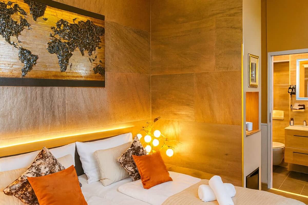 Chambre Deluxe, 1 grand lit, vue ville