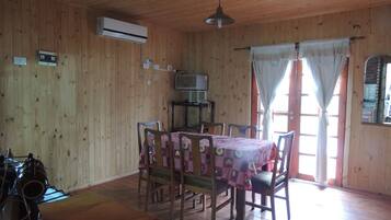 Kabin Keluarga, balkon | Dapur pribadi