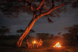 Couples dining