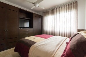 City-Apartment, 1 Schlafzimmer | 1 Schlafzimmer, Bügeleisen/Bügelbrett, kostenloses WLAN, Bettwäsche