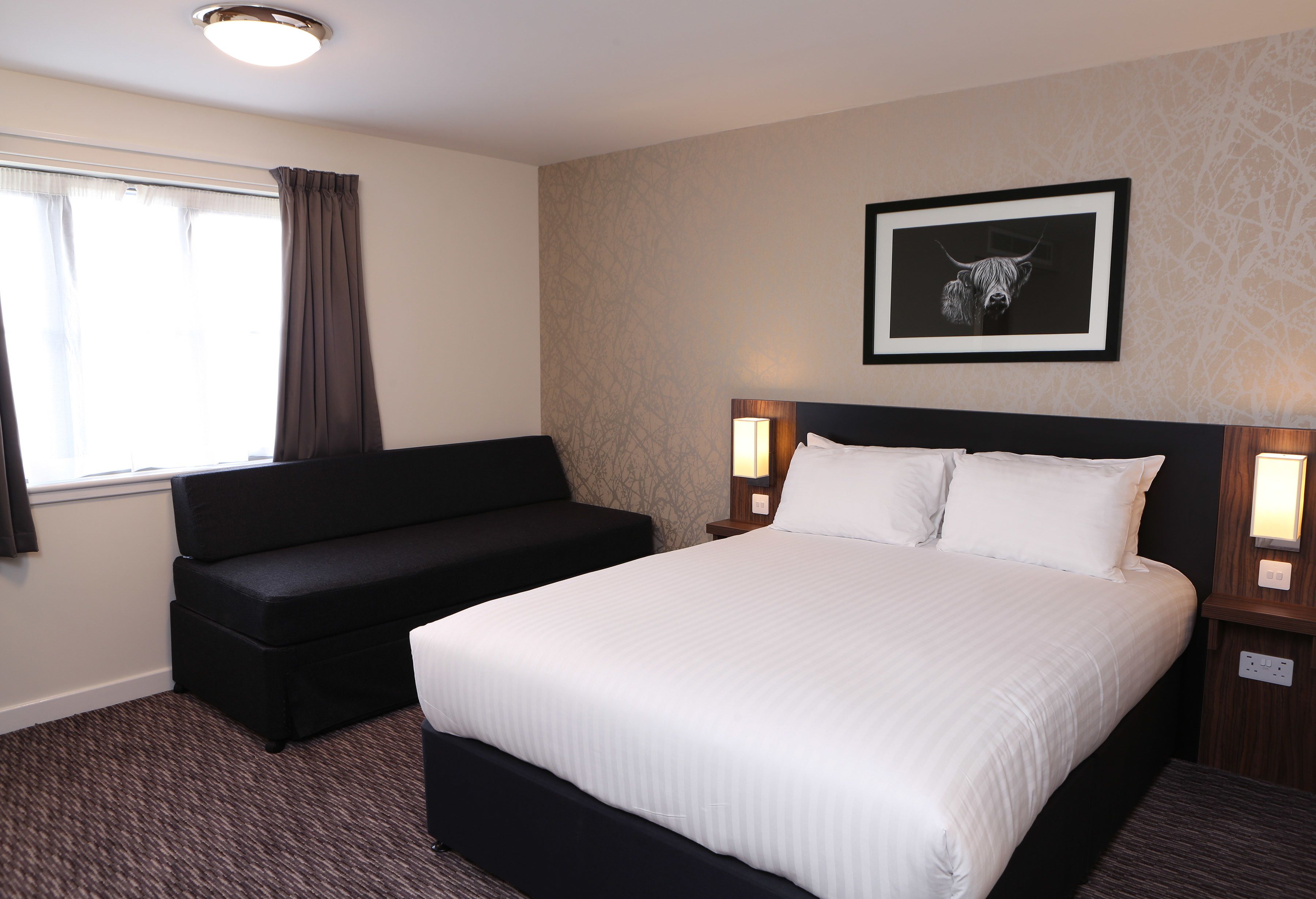 Desk, iron/ironing board, free WiFi, bed sheets