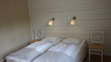 Classic Double Room, 2 Single Beds, Private Bathroom, Garden Area | Blackout curtains