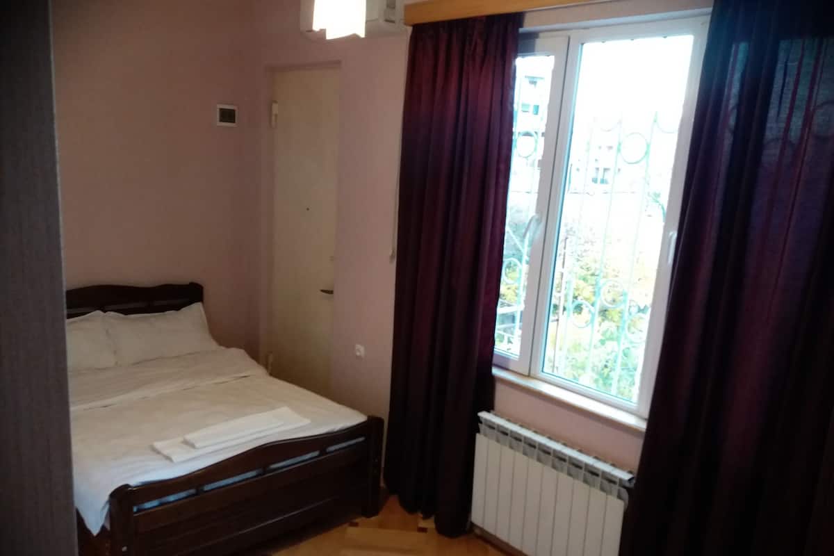 Basic Double Room, City View | Premium bedding, iron/ironing board, free WiFi