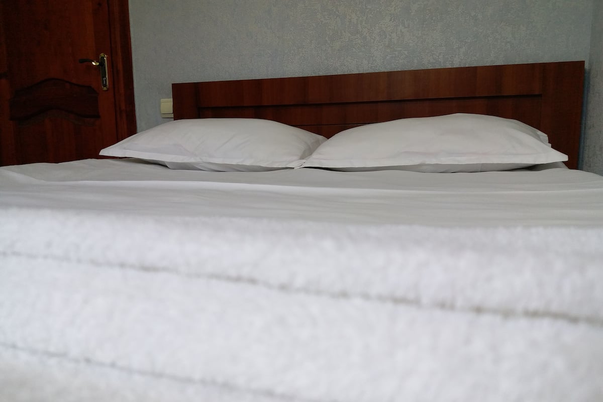 Standard Double Room, Private Bathroom | Premium bedding, iron/ironing board, free WiFi