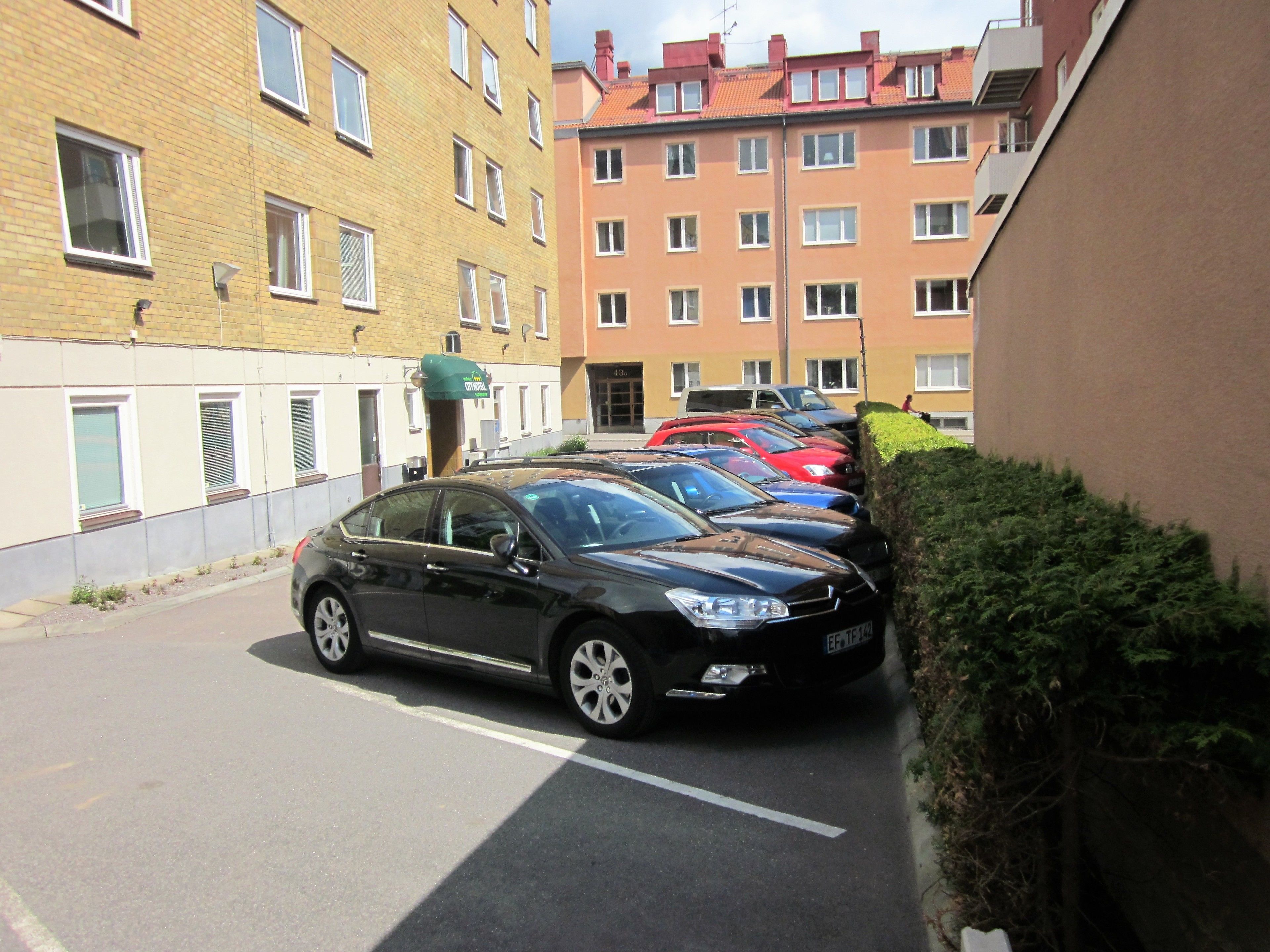 self-parking (surcharge) 110 per day