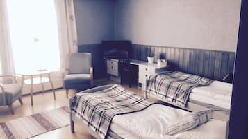 Triple Room | Desk, iron/ironing board, free WiFi, bed sheets