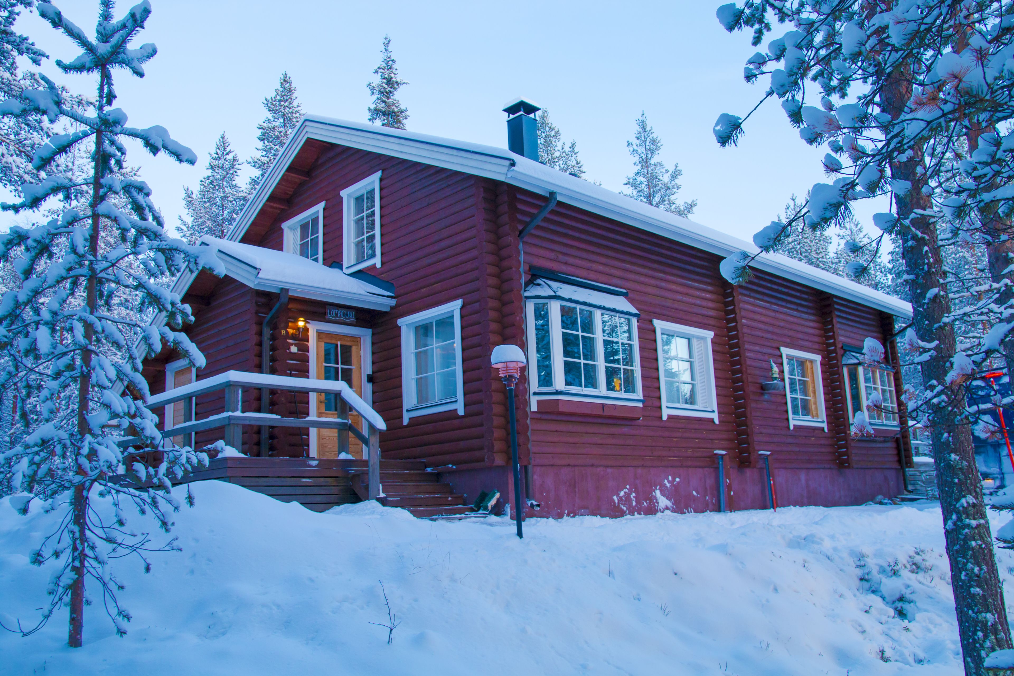 Fassade der Unterkunft