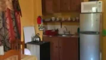 Apartment, 2 Bedrooms, Kitchen | Private kitchen | Full-sized fridge, microwave, oven, stovetop