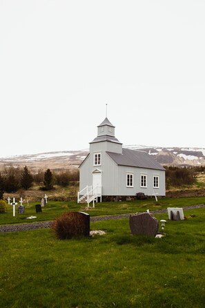 Land view from property - Hvammstangi Cottages (Hvammstangi)