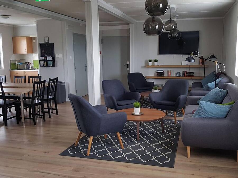 Sitteområde i lobbyen