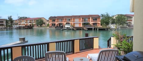 Deluxe Villa, 2 Bedrooms, Kitchen, Harbor View | Terrace/patio