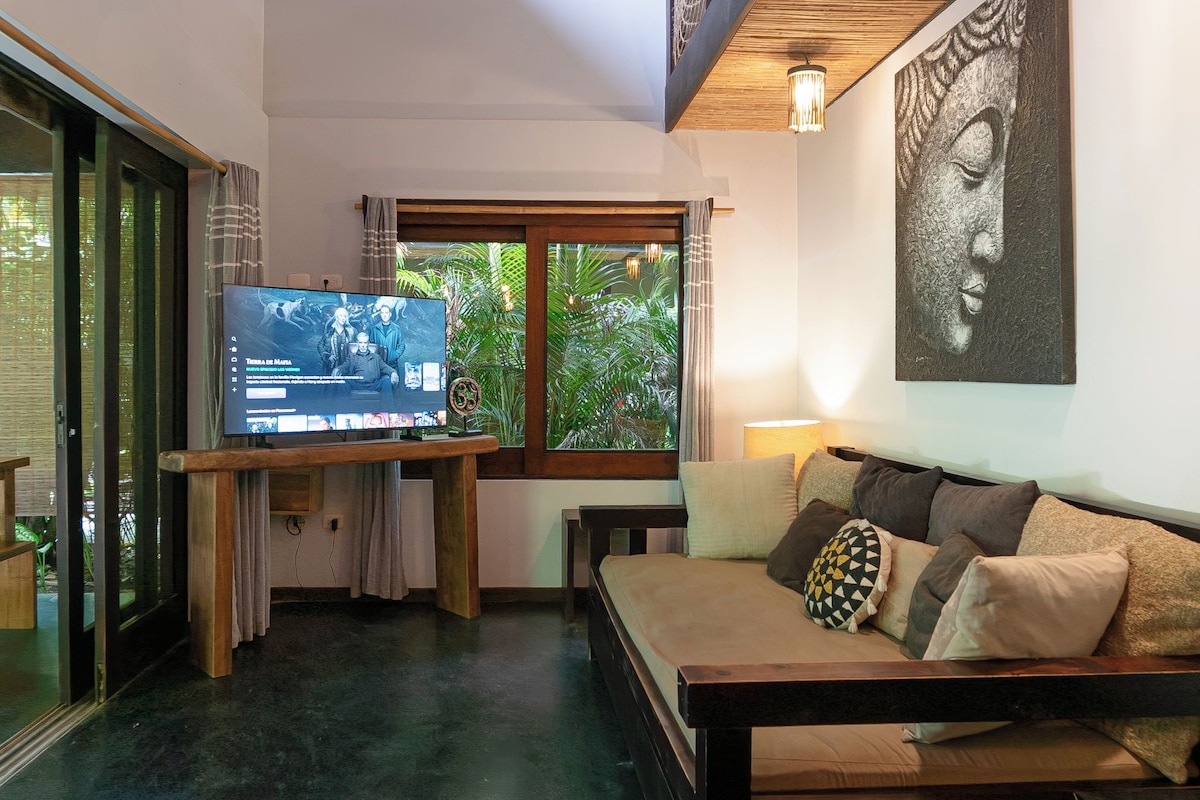 Villa, 2 Schlafzimmer, Küche, Poolblick | Zimmersafe, kostenloses WLAN, Bettwäsche