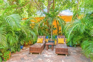 Superior-íbúð | Verönd/útipallur