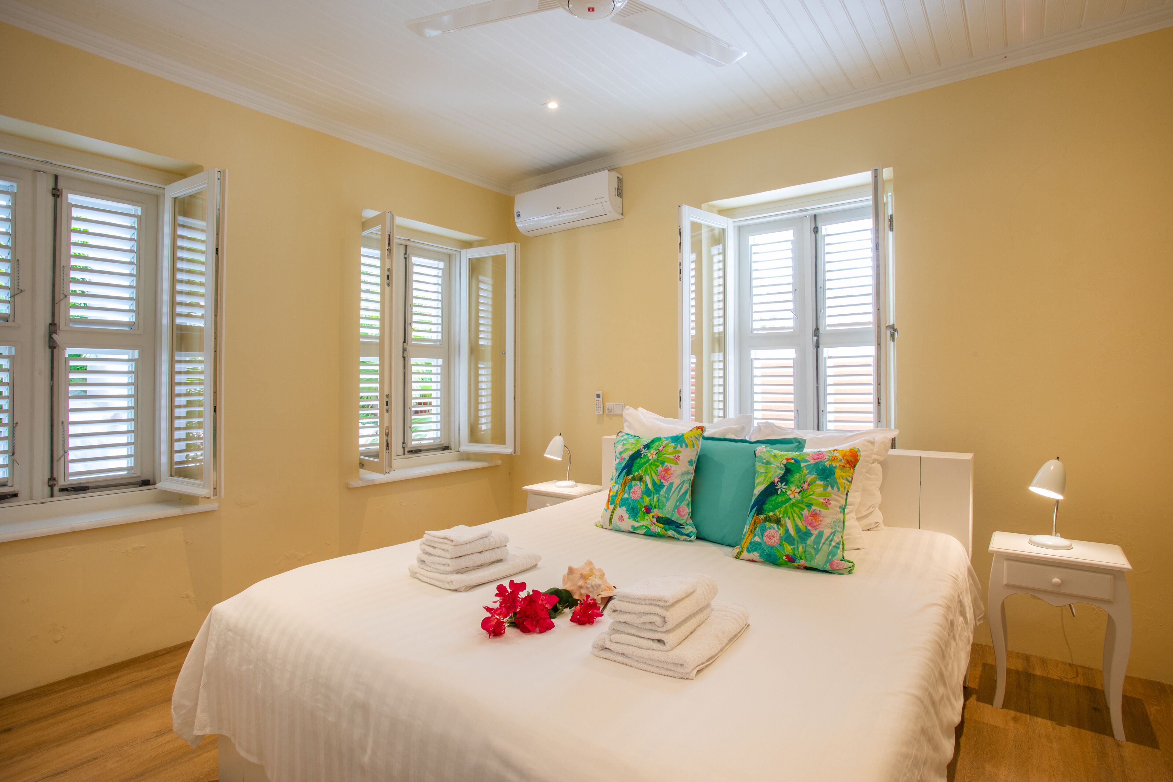 premium monumental ground floor one bedroom apartment with private terrace and shared plunge pool | 1 bedroom, premium bedding, in-room safe, individually decorated