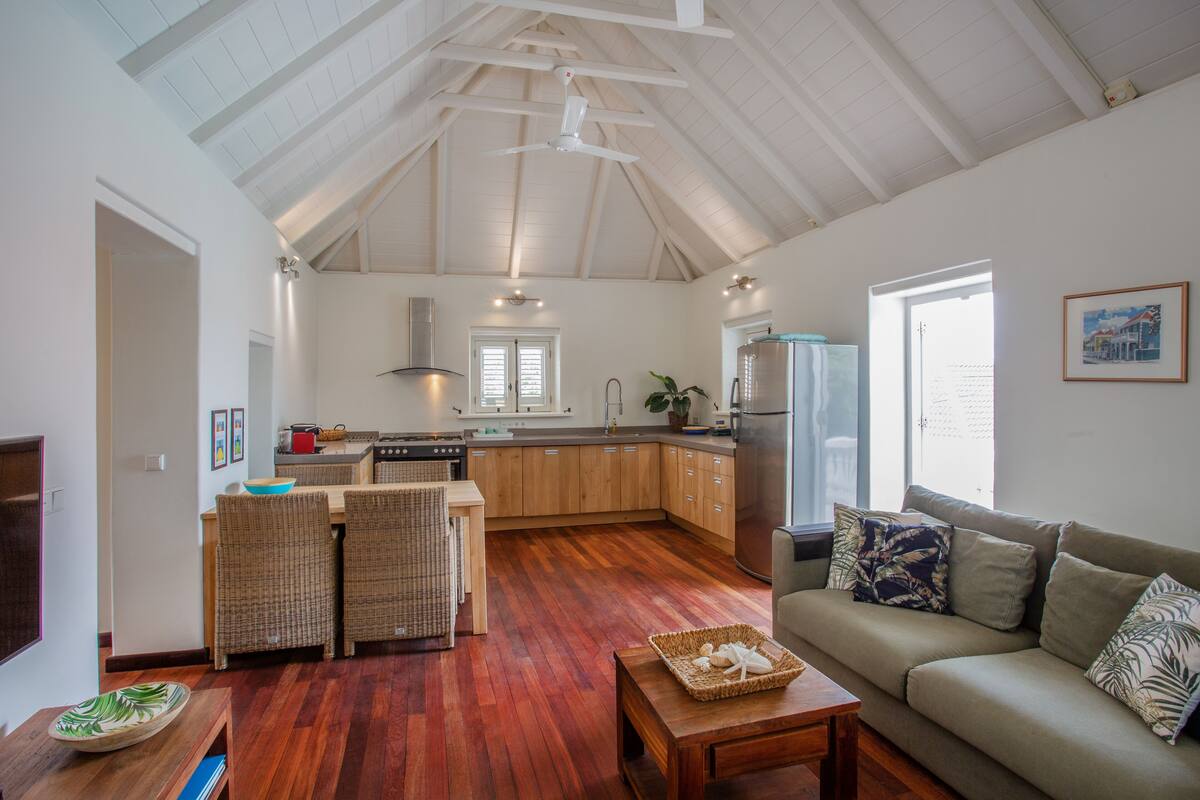 deluxe monumental top floor two bedroom apartment with private pool and terrace | living area | smart tv, netflix, streaming services