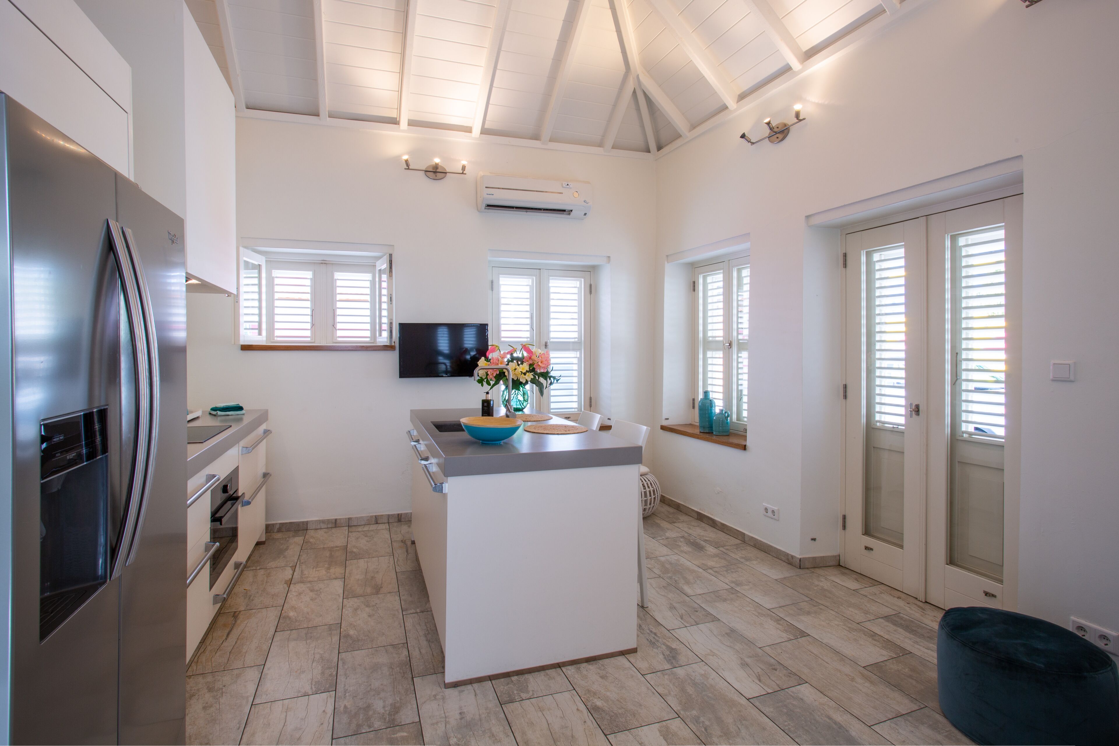 luxurious monumental suite with private terrace and private pool. | living area | smart tv, netflix, streaming services